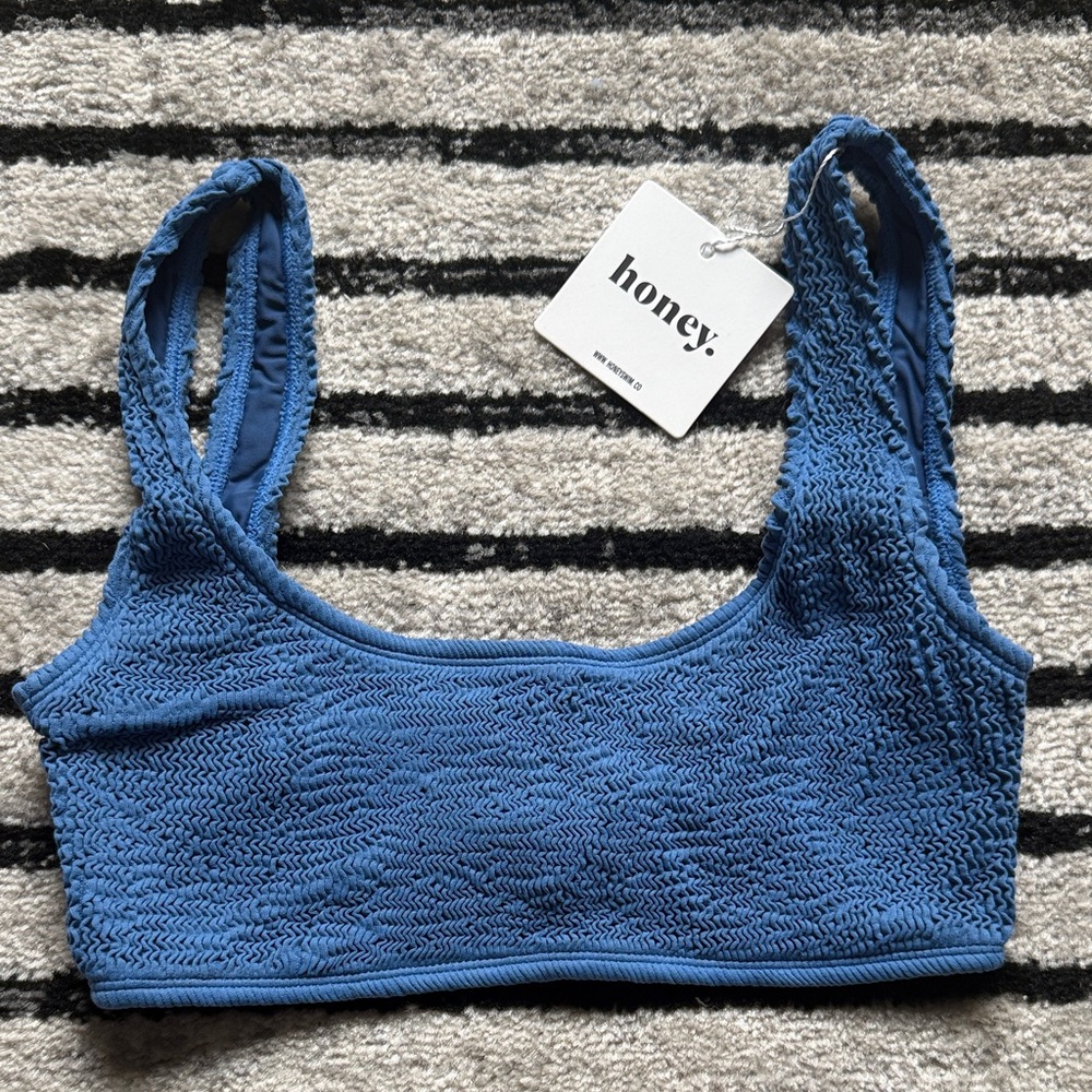 Honey Swim - Cobalt Blue Luxe Top
